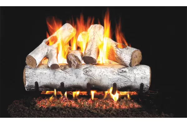 Real Fyre White Birch Listed Log Set