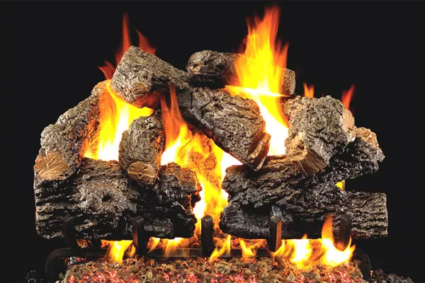 Real Fyre Charred Royal English Oak G31 Gas Log Set