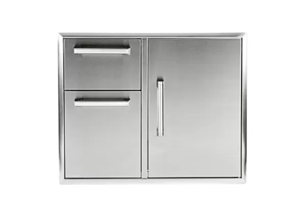 Coyote 31-inch Single Access Door & 2-Drawer Cabinet Combo