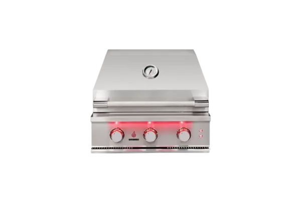 TrueFlame 25-Inch 3-Burner Built-In Gas Grill