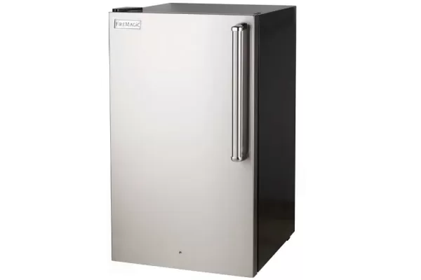 Fire Magic Premium, 4.2 Cubic Foot Refrigerator, with Locking Door, Left Hinged