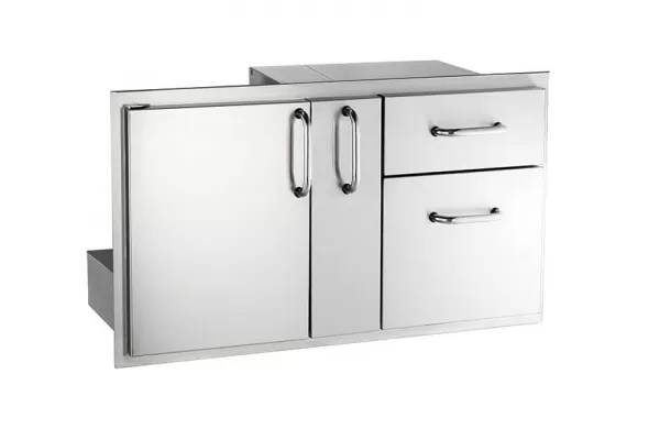 Fire Magic 36 x 18 Access Door with Platter and Double Drawer