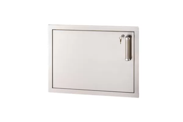 Fire Magic Locking Flush Mount 14 x 20 Single Access Door, Left Hinge