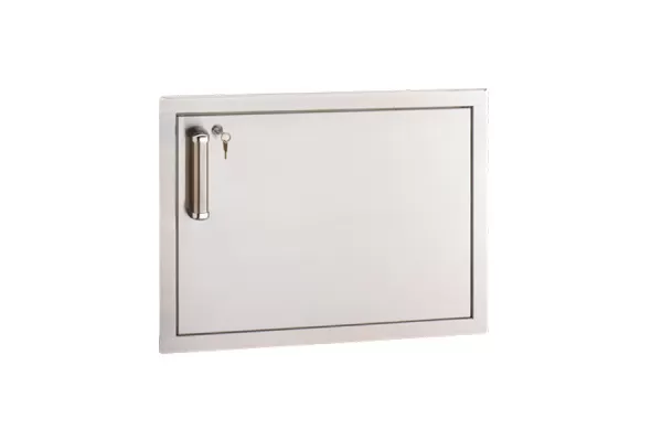 Fire Magic Locking Flush Mount 14 x 20 Single Access Door, Right Hinge