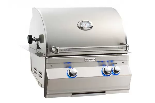 Fire Magic 24-inch Aurora A430i Built In Grill With Rotisserie