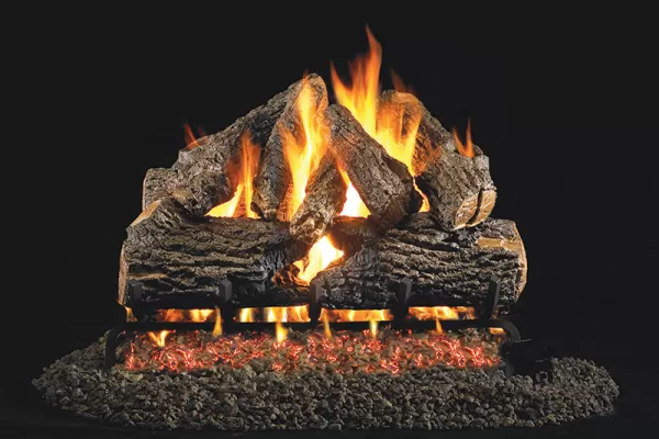 Real Fyre Charred Oak ANSI Log Set