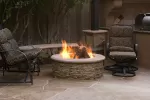 American Fyre Designs Cafe Blanco Contractor's Model Fire Pit