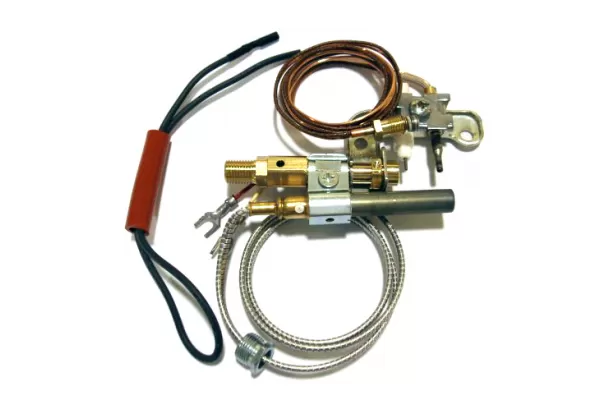 Real Fyre Oxygen Depletion Sensor and Pilot Assembly Compatible for Vent Free Burners w/ 12 Valve, Natural Gas