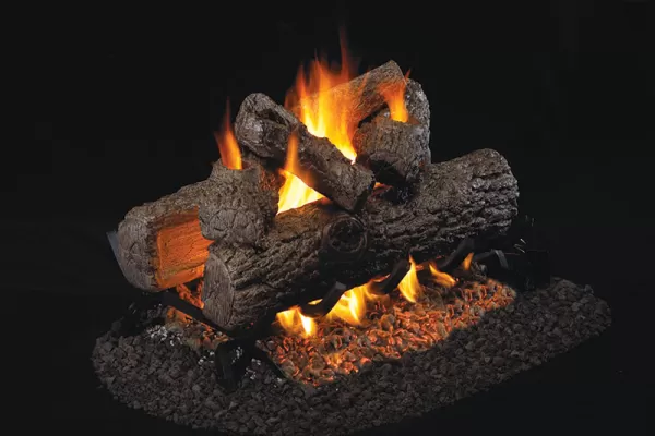 Real Fyre Golden Oak See-Thru Logs Only