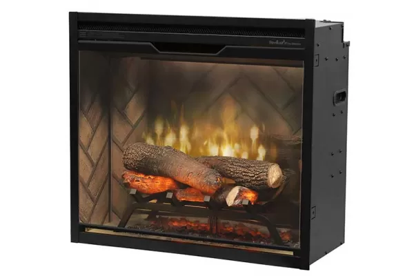 Dimplex Revillusion 24-inch Built-in Firebox, Herringbone