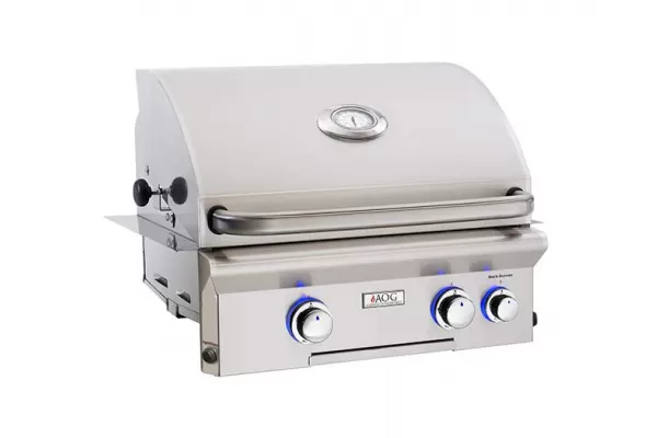 American Outdoor Grill by Fire Magic 24-Inch L Series Built-In Grill With Rotisserie Backburner