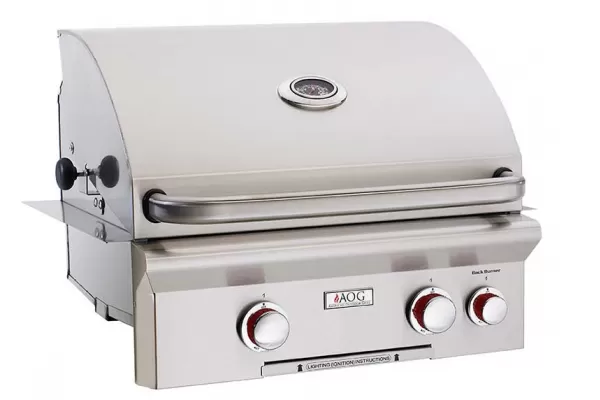 American Outdoor Grill By Fire Magic 24-inch T Series Built In Grill With Rotisserie Backburner