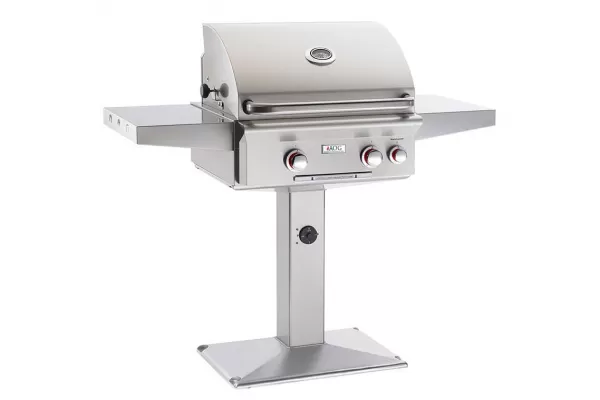 American Outdoor Grill by Fire Magic 24-Inch T Series Patio-Post Grill With Rotisserie Backburner