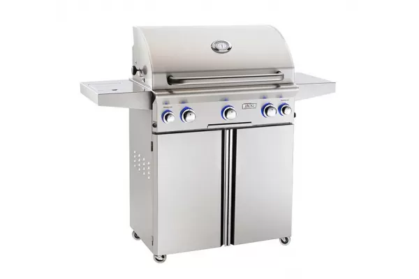 American Outdoor Grill By Fire Magic 30-inch L Series Portable Grill With Rotisserie and Single Side Burner