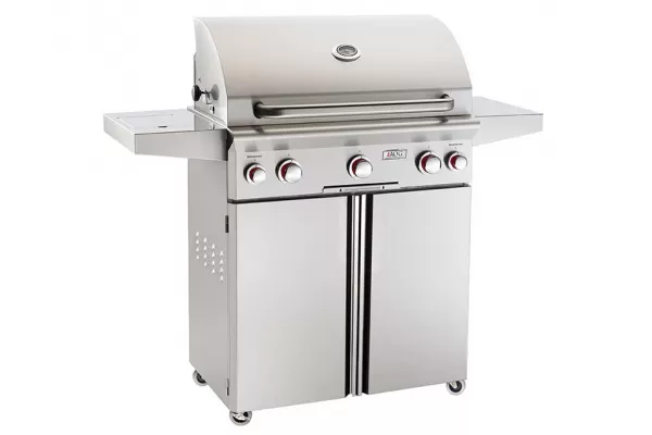 American Outdoor Grill by Fire Magic 30-Inch T Series Portable Grill With Rotisserie Backburner and Side Burner