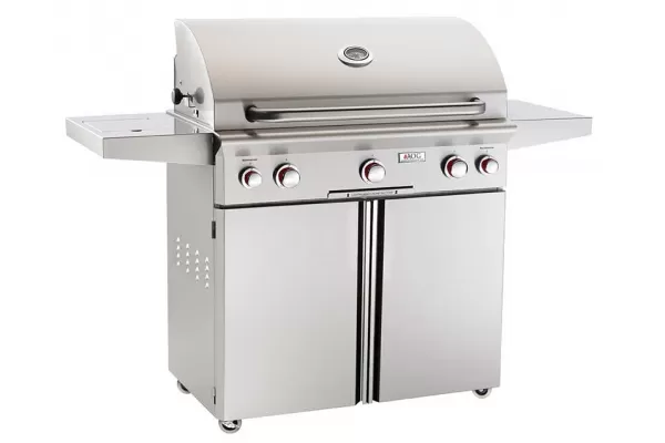 American Outdoor Grill by Fire Magic 36-Inch T Series Portable Grill With Rotisserie Backburner and Side Burner